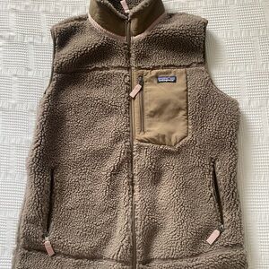 Patagonia Kids' Brown Fleece Vest